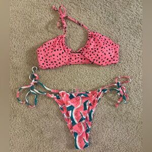 Zaful Watermelon Thongkini